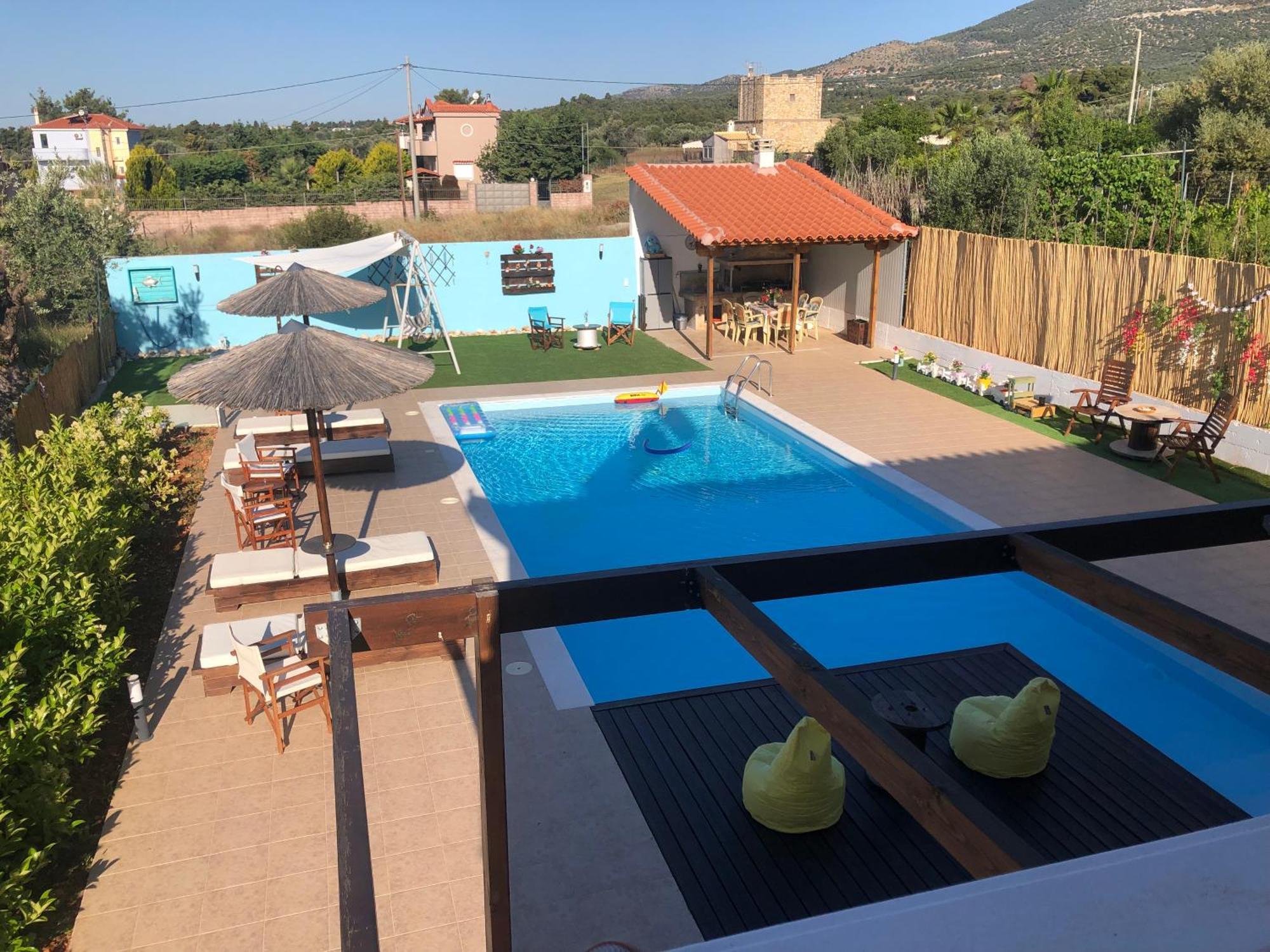 Villa Evenik Eretria  Bagian luar foto