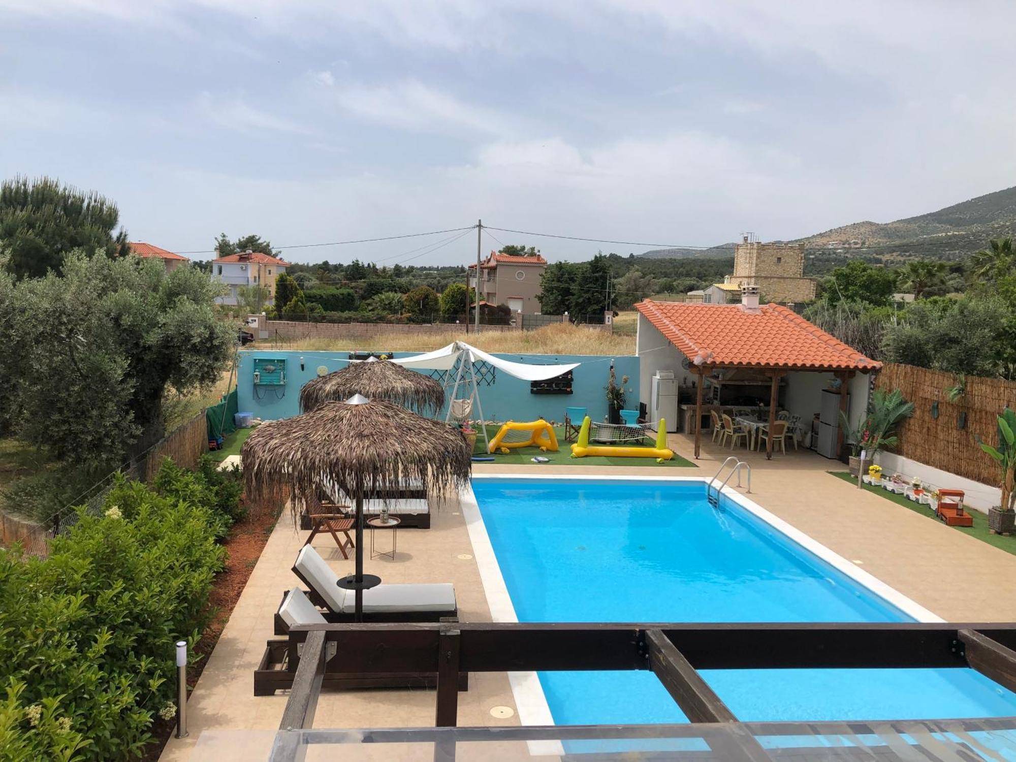 Villa Evenik Eretria  Bagian luar foto